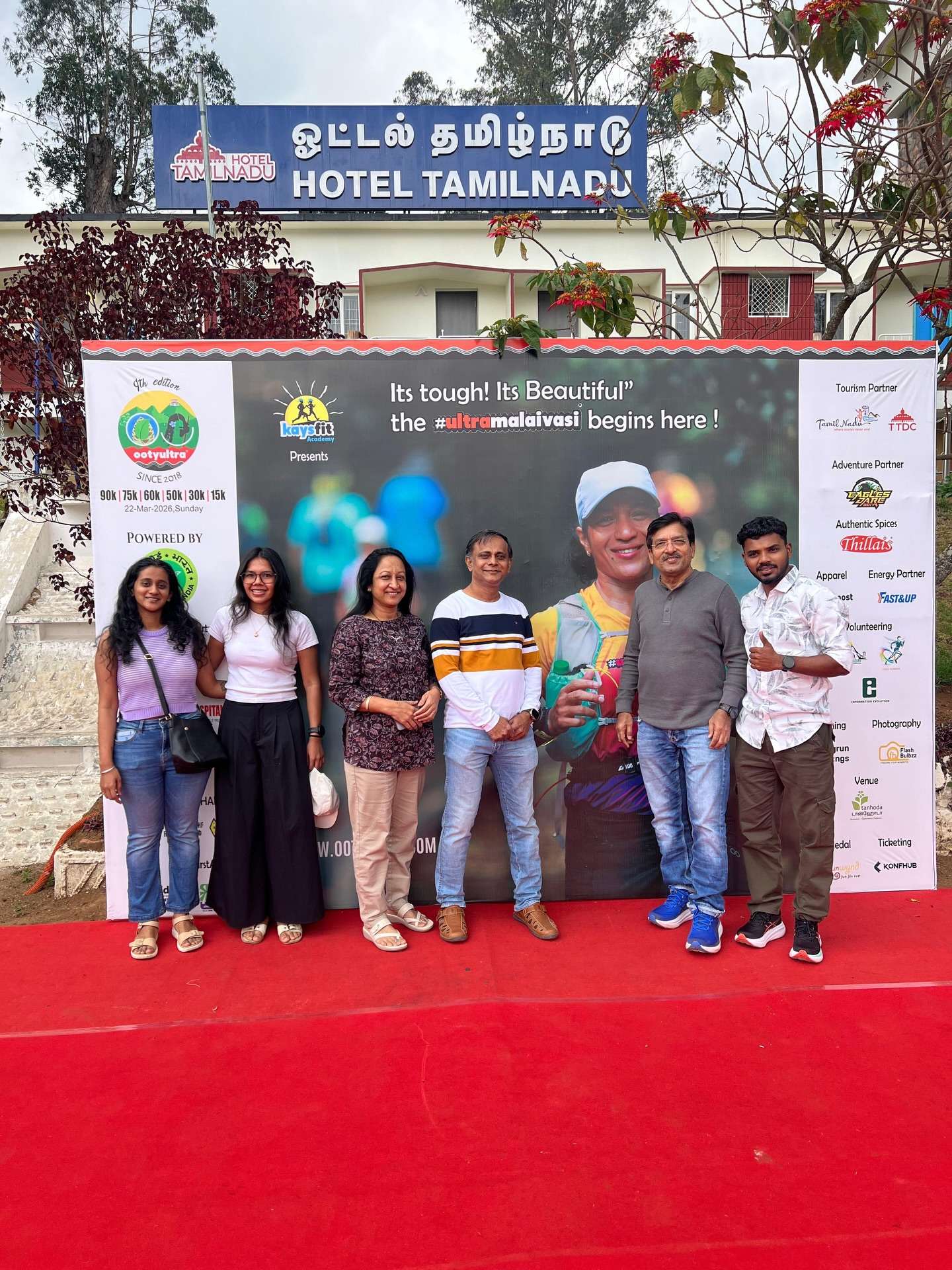 All the best @sanjaymadhukarbelsare and @dugar_harshi for @ootyultra