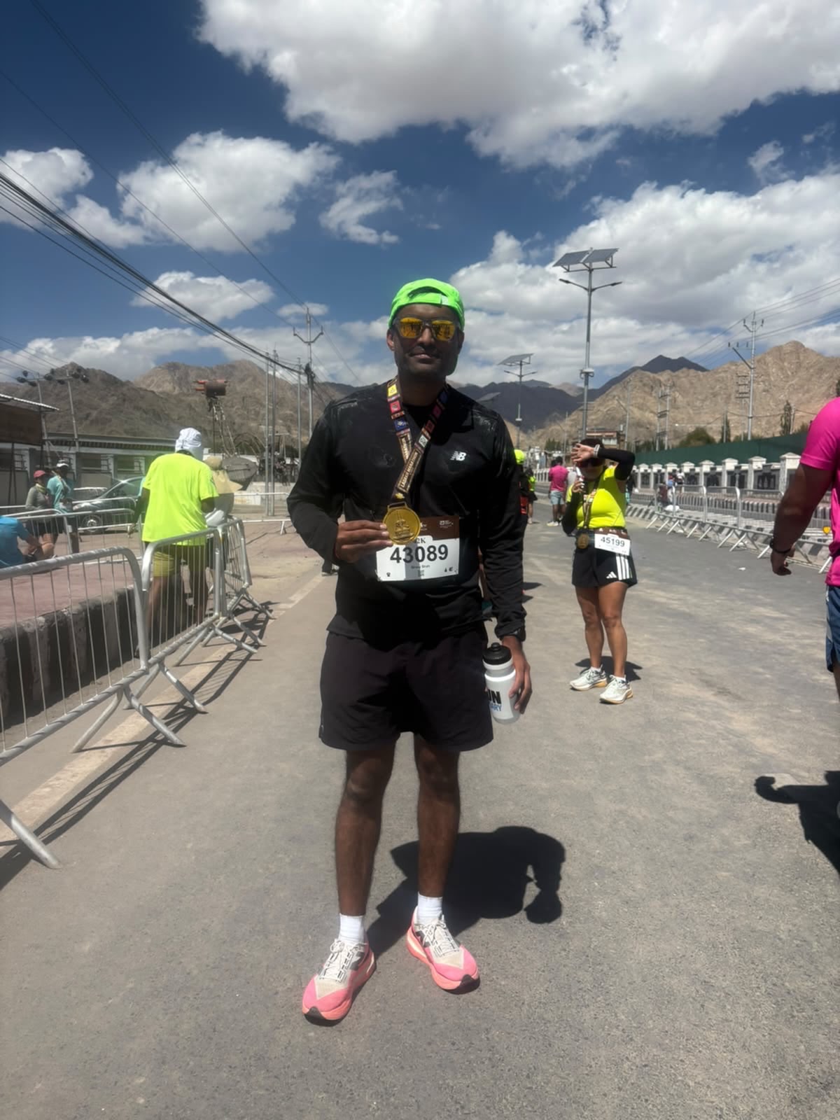 Congratulations @binoyshah8 on completing the @ladakhmarathon in 5hrs 29 mins
